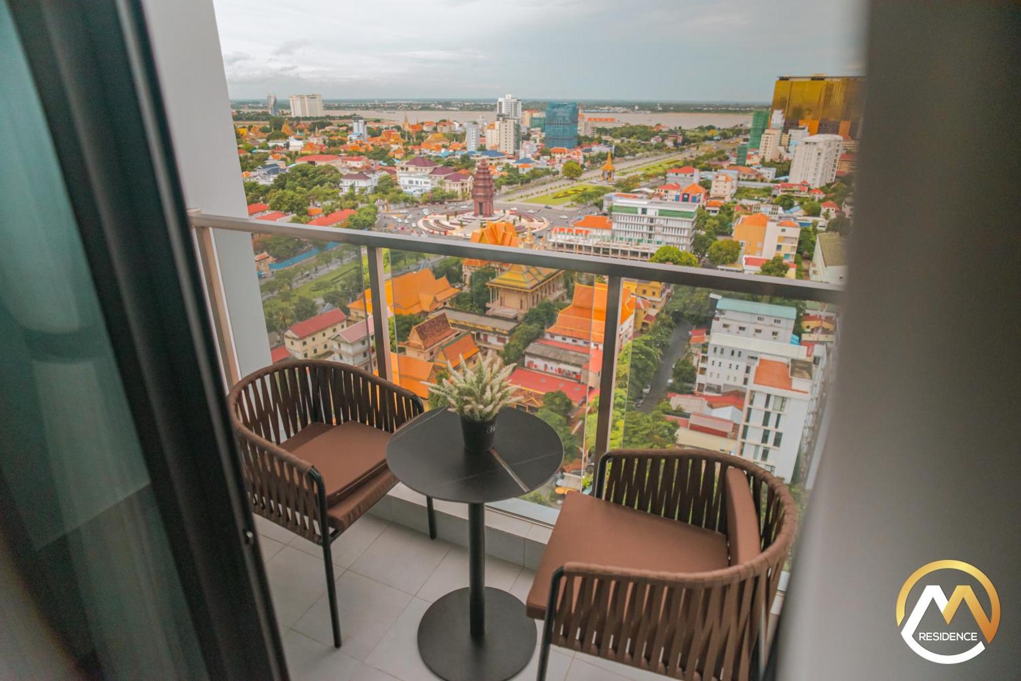 פנום פן Hotel Serviced Apartments Top One Infinity Pool With View Of 360 Degree מראה חיצוני תמונה